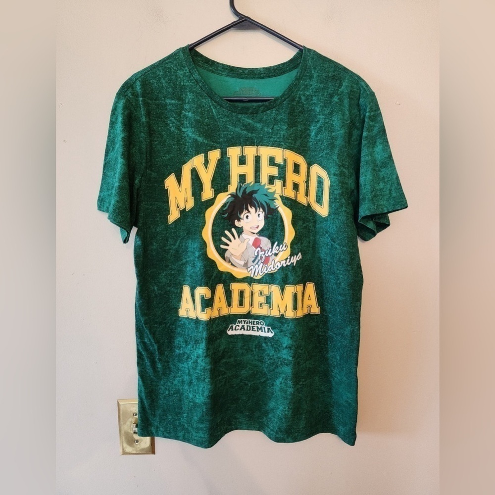 My Hero Academia Izuku Midoriya Men's T-Shirts Size Medium